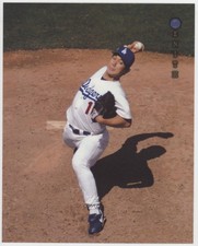 1997 Pinnacle Zenith 8 x 10 Hideo Nomo #18 3c7