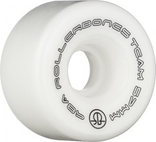 Rollerbones Team Logo 98A Recreational Roller Skate Wheels Set of 8 