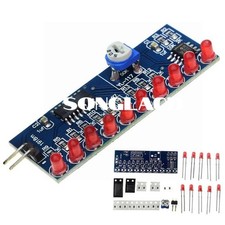 NE555+CD4017 Running LED Flow LED Light Electronic Production Suite DIY Kit