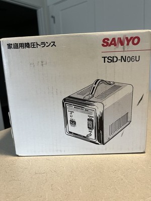 Sanyo TSD N06U Step Down Transformer 120V To 100V 660VA Japan Power Converter