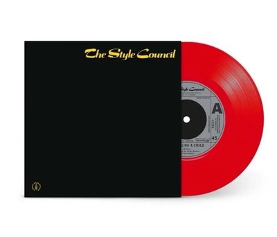 THE STYLE COUNCIL - SPEAK LIKE A CHILD - RED 7'' VINYL SINGLE - 2500 COPIES