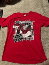 Legion Of Doom The Road Warriors Shirt Size Large WWF WWE WCW Reprint
