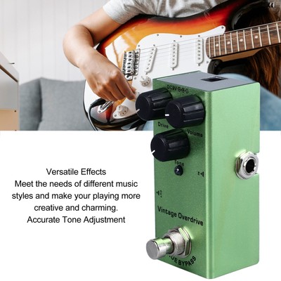 E-Gitarre Effekte Pedal Tragbare Multiple Effekte Akkurate Chorus Gitarre Pe CUB