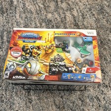 Skylanders SuperChargers Racing Starter Pack Nintendo Wii Bowser Sealed Game CIB