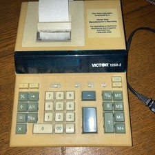 Las mejores ofertas en Calculadora vintage Victor | eBay