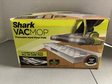 Shark Vacmop Disposable Pad Refills 16ct #VMP16 OPEN BOX  @READ@