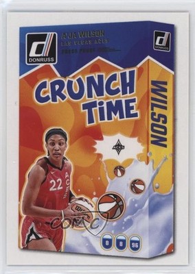 2025 Panini Donruss WNBA Crunch Time Press Proof A'ja Wilson #12 14xt