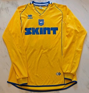 Brighton and Hove Albion 2007/08 Team Prototype Shirt Men's XL VGC Very Rare