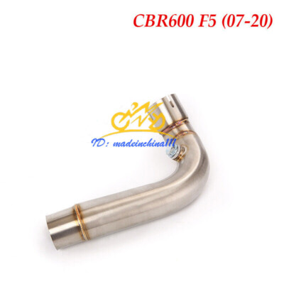 Mid Link Pipe For Honda CBR600RR 2007-2025 Motorcycle Exhaust System Tube Escape