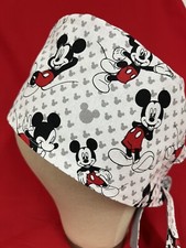 Men/Women Surgical Scrub Cap Lined Mouse Very Cool 100 Cotton