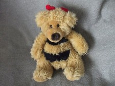 9" plush bear bumble bee BREEZY by Russ