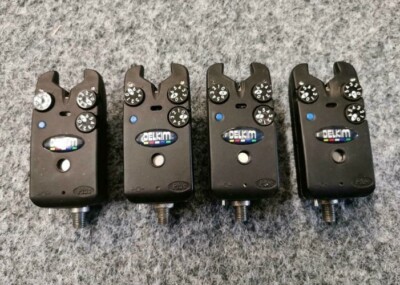 4× Delkim Standard Plus Bite Alarms (NO TXI PLUS - NO RADIO MODELS) Barbel