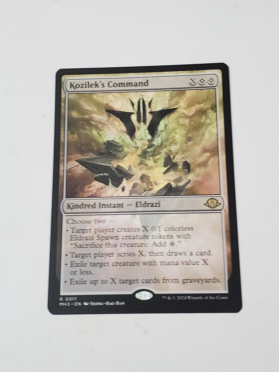 MTG 英語 コジレックの命令 Kozilek’s Command x4 NM コジレックの命令/Kozilek's Command《英語》【MH3】