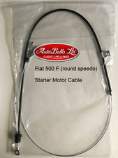 CLASSIC FIAT 500 F early L STARTER MOTOR CABLE - BRAND NEW