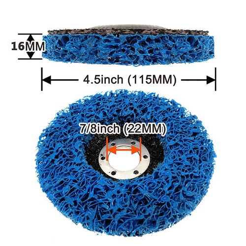 Grinding Sanding Flip Disc Rust Removal Polishing Wheel Angle Grinder 115mm 4.5" - Picture 12 of 12
