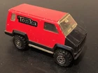 Vintage Tonka 1978 Red Chevy Van W/ Black Lower Molding and Hood, 4", Lot A
