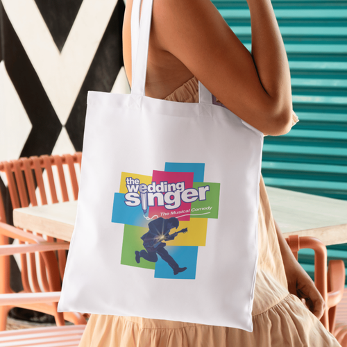 The Wedding Singer Personalised Gift White Tote Bag Musical - Picture 2 of 3