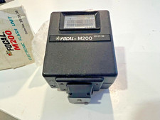 FOCAL M-200 Electronic Flash Vintage Camera Flash in box