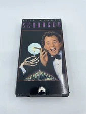 Scrooged VHS 1997 Bill Murray Christmas Cult Classic Movie Comedy