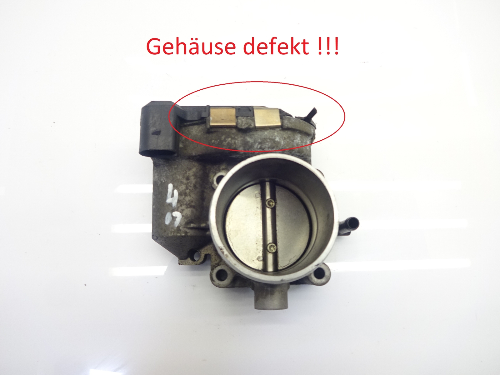 Drosselklappe Defekt für Seat Cordoba 1,8 T Turbo AQX 06A133062C