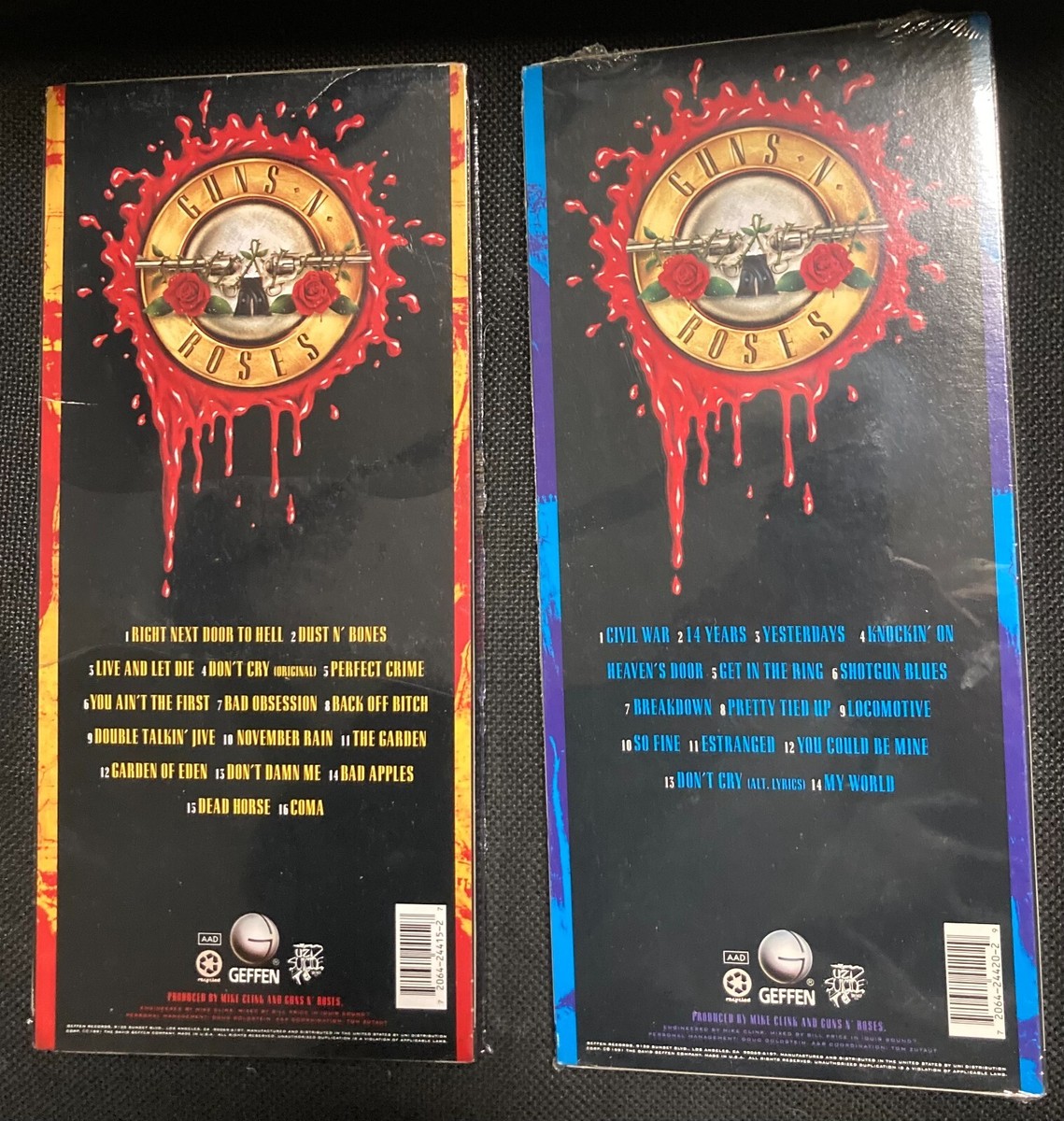 Guns N' Roses – Use Your Illusion I + II - 2 CD LONGBOX USA 1991