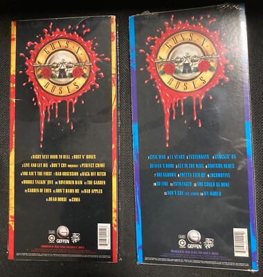 Guns N' Roses – Use Your Illusion I + II - 2 CD LONGBOX USA 1991