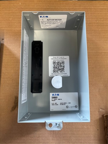 Eaton A27CGF30C024 Definite Purpose Starter 30A 3 Phase NON-Reversing *NEW* - Picture 4 of 7
