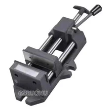 Cast Iron Drill Press Vise Flat Pliers Mini Drill Chuck Multi Tool Manual Clamp