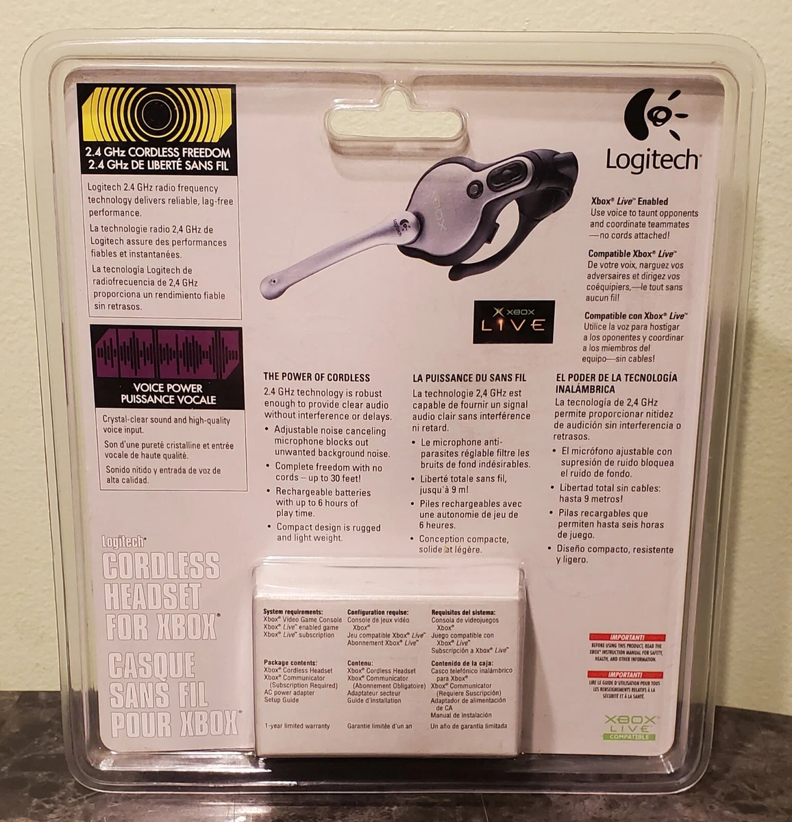 Logitech xbox wireless headset deals