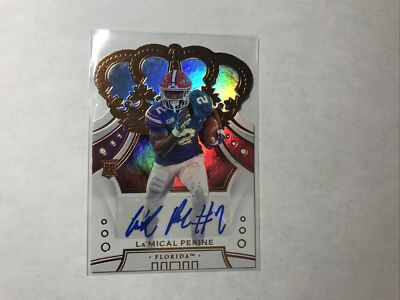 2020 Chronicles Crown Royale RC Lamical Perine Die cut Auto