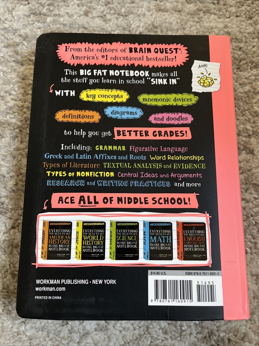 Everything You Need to Ace English Language Arts in One Big Fat