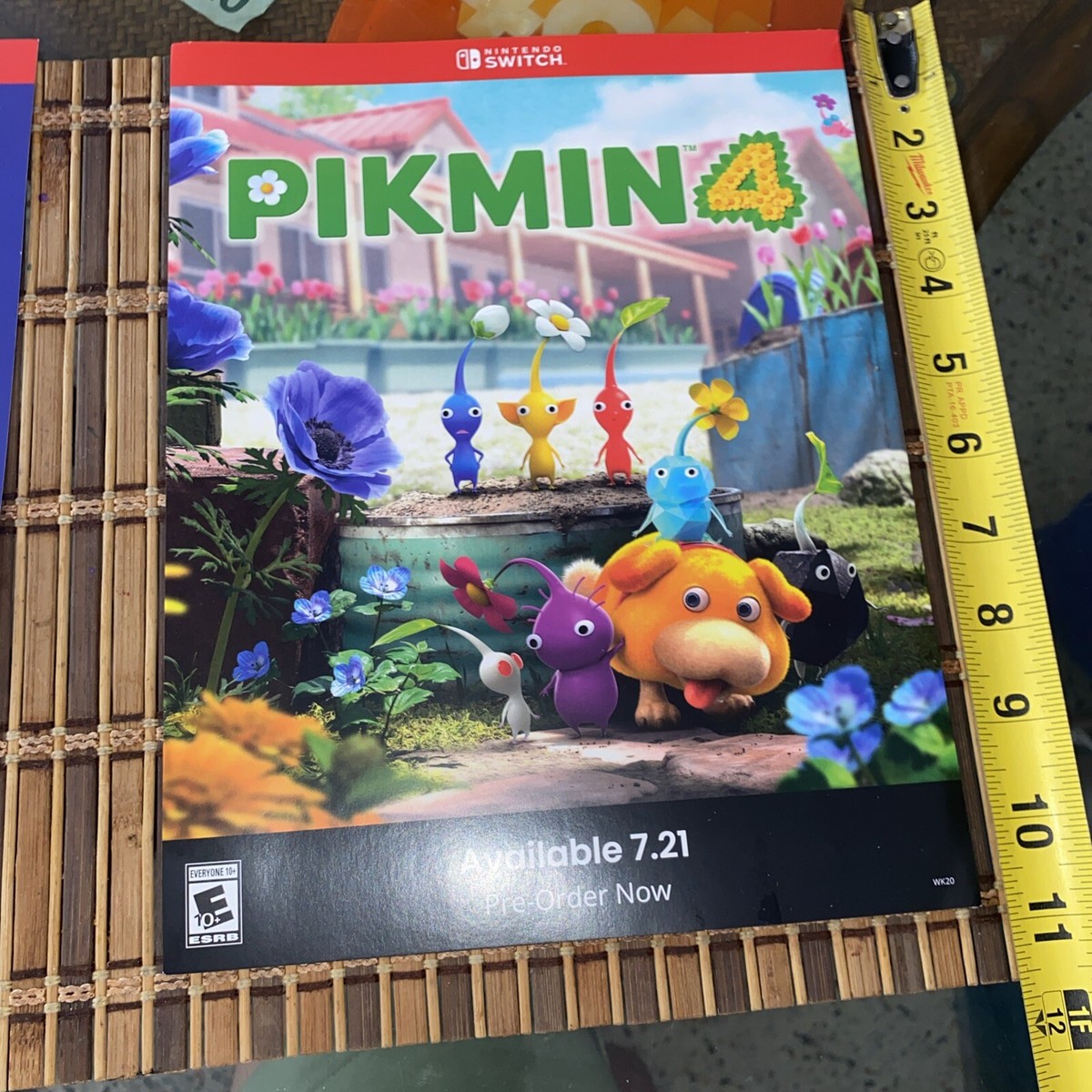 【美品】Pikmin 4 & Paper Mario RPG セット Super Mario Bros. Wonder + Pikmin 4 (Multi-Language) for