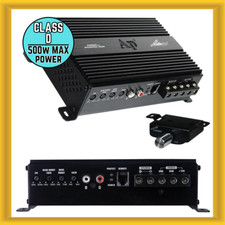 NEW Audiopipe APMCRO-1500 Micro Class D 500 Watts Monoblock Car Amplifiers
