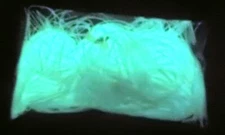 10 BASS BOSS CUSTOM PRO STYLE GLOW IN THE DARK BRIGHT YELLOW CHARTEUSE SKIRTS