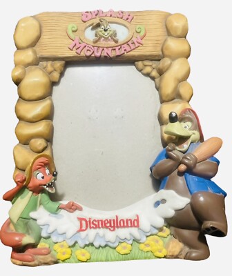 Disneyland Splash Mountain Brier Rabbit Big Bad Wolf Bear Picture Frame Disney