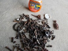 Farmall H Ih Tractor Assortment Of Nuts Bolts Parts Pieces Brake Parts