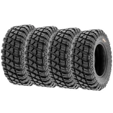 Set of 4 SunF 30x10-15 30x10x15 ATV UTV SxS Tires All Terrain Tubeless 8 PR A047