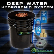 Deep Water Culture System DWC Hydroponic Kit - PowerGrow 6" inch Lid