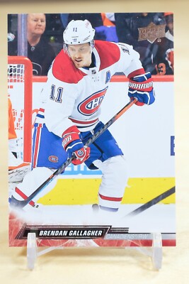 2022-23 Upper Deck Series 1 Base #98 Brendan Gallagher - Montreal Canadiens
