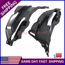 For 2020-2022 Ford Explorer Front Fog Light Bezel Lamp Cover Lamp Brackets 2Pcs