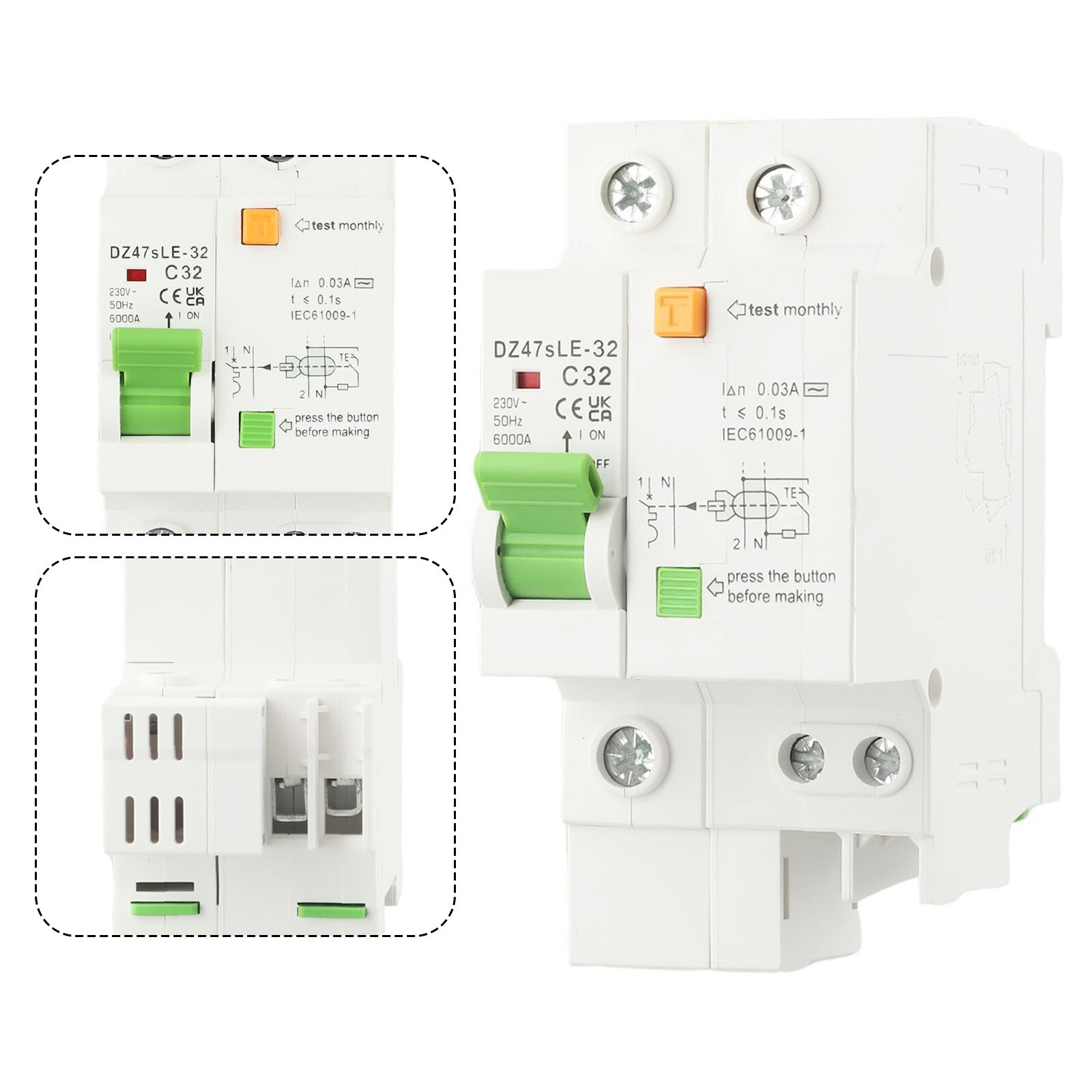 Small Leakage Protection Switch Sparks Reliable Operation Air Switch AC