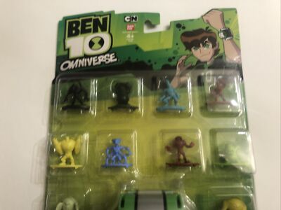 2012 BEN 10 OMNIVERSE OMNITRIX CHALLENGE WATCH BANDAI 10 Figures