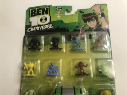 2012 BEN 10 OMNIVERSE OMNITRIX CHALLENGE WATCH BANDAI 10 Figures Sealed Minis - Picture 2 of 4