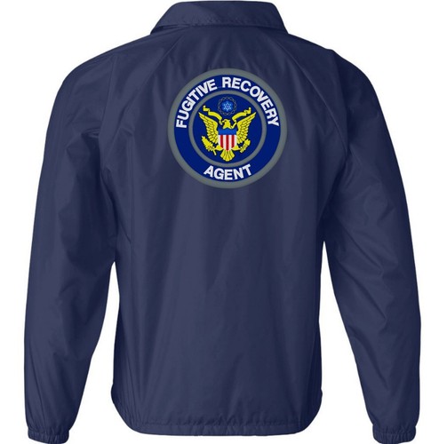 Fugitive Recovery Embroidered Jacket / Windbreaker #170-J - Picture 2 of 4