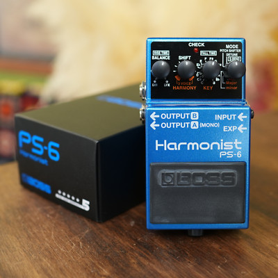 Boss PS-6 Harmonist Pitch Effekte Gitarrenpedal Brandneu