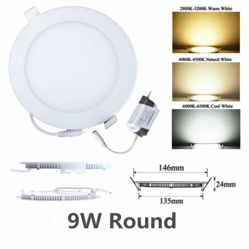 Pannello led faretto incasso faretti incasso bagno ultrapiatto 230V incasso luci lampada - Foto 15 di 39