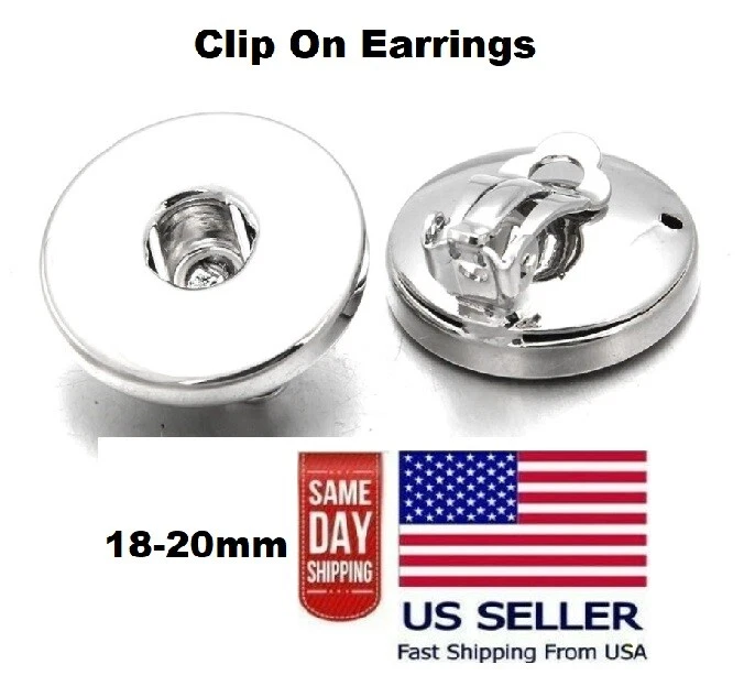 Snap jewelry earrings sale