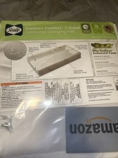 Sealy Soybean Comfort 3-Sided Contoured Diaper Changing Pad