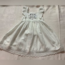 Old Navy White Ruffled Tiered Sundress