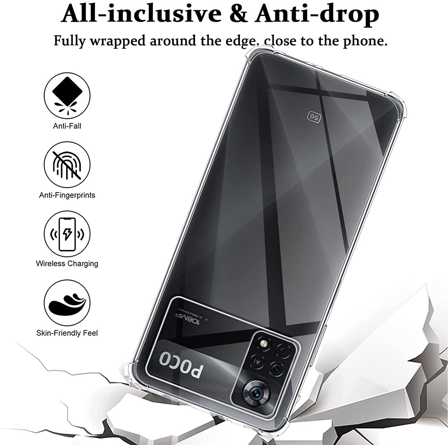 Coque Silicone Transparente Renforcée Aux Angles Pour Honor 90 5G - Protection Anti-chocs - Modèle Little Boutik